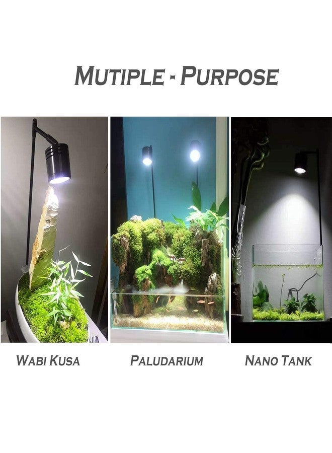 Hiro Aquatics LED Aquarium Light, Full Spectrum COB LED Spotlight for Planted Aquariums, Small/Nano Tanks, Wabikusa, Terrarium, Paludarium - Image 5